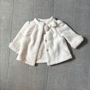 Gymboree Cream Kids Cape Jacket 3-6M